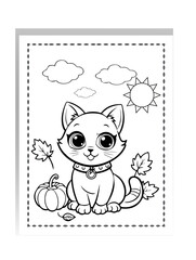 Cat Coloring Pages