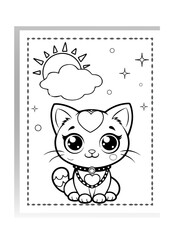 Cat Coloring Pages