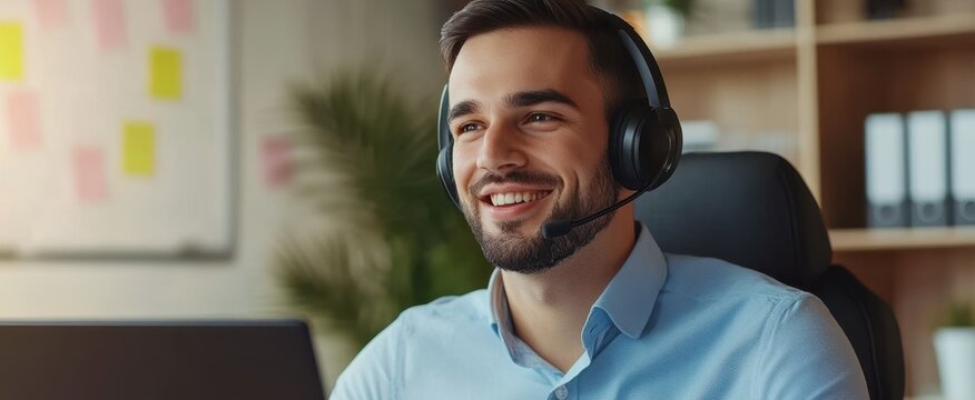 The Happy Call Center Agent