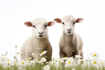 Fototapeta premium Sheep livestock animal mammal.