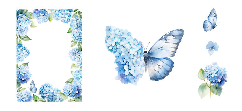 Blue Butterfly Border Images – Browse 21,173 Stock Photos, Vectors, and ...