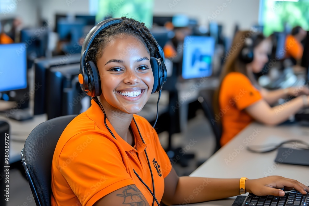 Aufkleber after call work to process returns or refunds initiated by the customer during the call
