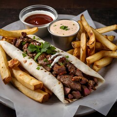 Beef delicious Shawarma