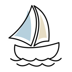 Sailboat Logo Design