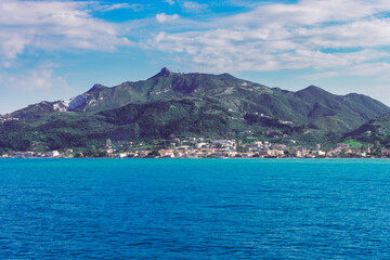 Fototapeta premium Beautiful seaside lanscape of Zakinthos island, Greece