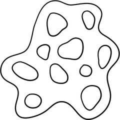 Microbe and Bacteria Hand Drawn