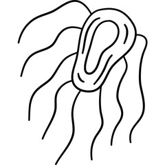 Microbe and Bacteria Hand Drawn