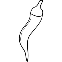 Doodle Chili Pepper