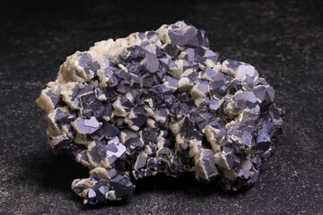 Ferrous galena mineral, perfect for collectors seeking metallic shine and unique structure.