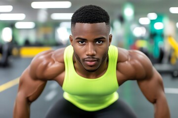 Fototapeta premium Fitness training plans tailored for high-intensity interval workouts