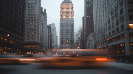 Naklejka premium Cityscape