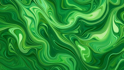 Fototapeta premium Seamless pattern background of a green marble texture backdrop