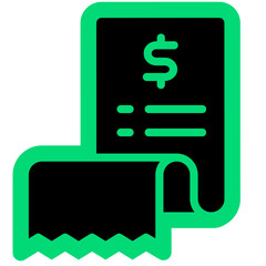 Invoice icon, Bussines, Payment, paycheck