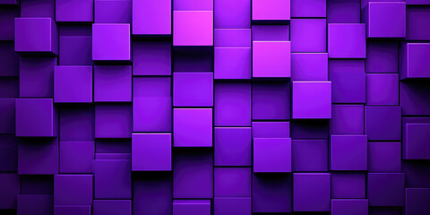 Abstract cubes background. Minimal geometric design. 3d render illustration style.