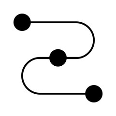 computer glyph icon