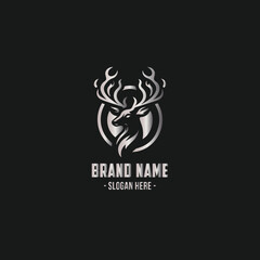 elegant luxury animal logo