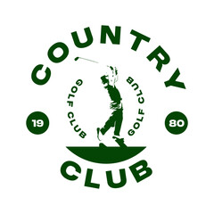 Vector streetwear design urban fashion golf club