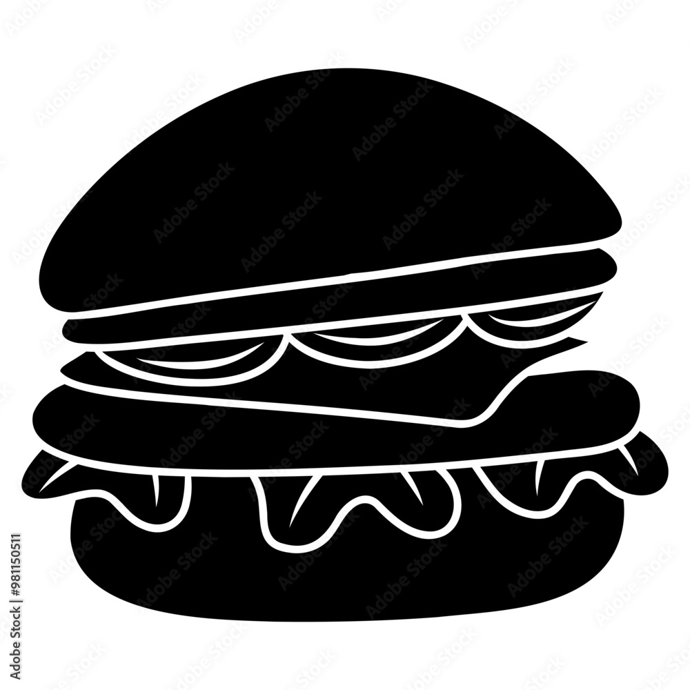 Poster hamburger icon