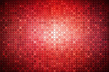 Red mosaic background with glowing center dynamic design