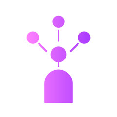 computer gradient icon