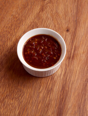 ayam goreng fried chicken indonesian homemade herbs asian plate cooking nasi food wood culinary hot