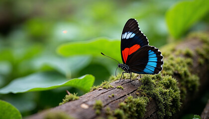 A colorful butterfly background image