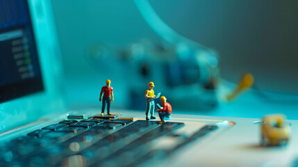 miniature business poster