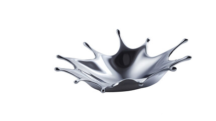 Fototapeta premium A modern, artistic depiction of a fluid splash, showcasing dynamic movement and elegant lines, perfect for creative projects.