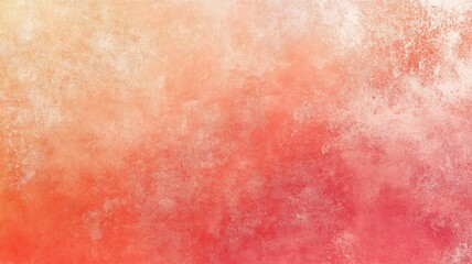 Fototapeta premium Abstract textured background featuring a blend of warm orange and pink tones with soft gradients and a subtle weathered appearance