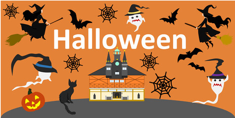 Halloween(ハロウィン)のイラスト