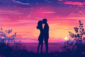 A couple facing emotional challenges and distance in their long distance relationship