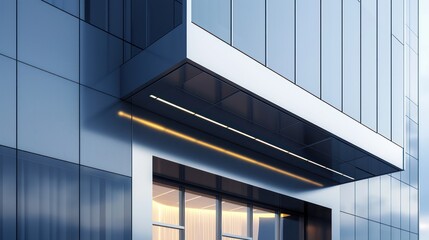 Fototapeta premium Modern Building Facade