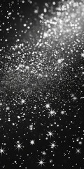A mesmerizing background featuring stars and glitter, creating magical atmosphere filled with shimmering light and depth. Perfect for various creative projects