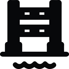 Horse icon symbol vector image Illustration
