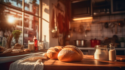 Morning Light and Fresh Bread