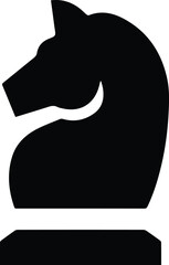 Horse icon symbol vector image Illustration
