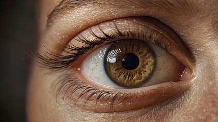 Fototapeta premium Close up human eye