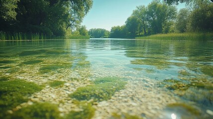 lake in the park