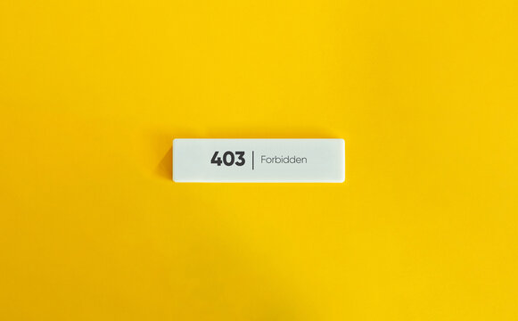 403 Forbidden