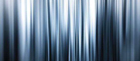 Obraz premium Abstract Silver Chrome Background With Blurred Vertical Lines Metal Texture