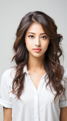 Fototapeta premium Beautiful asian young woman