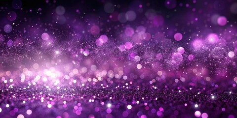 Fototapeta premium Abstract purple sparkle particles background, abstract, purple, sparkles, particles, background, texture, glowing, vibrant