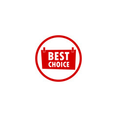 Best choice icon isolated on transparent background