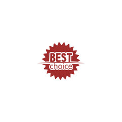 Best choice icon isolated on transparent background
