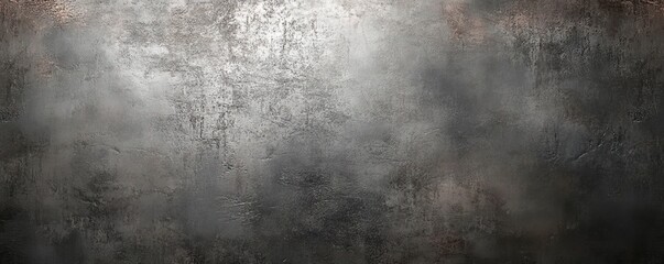 Obraz premium A textured grunge background featuring a mix of gray and silver tones, ideal for artistic and design projects.