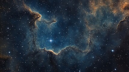 Fototapeta premium Space Galaxy Night Sky With Cosmic Clouds ,Universe science astronomy. Illustration Background