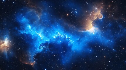 Fototapeta premium Space Galaxy Night Sky With Cosmic Clouds ,Universe science astronomy. Illustration Background