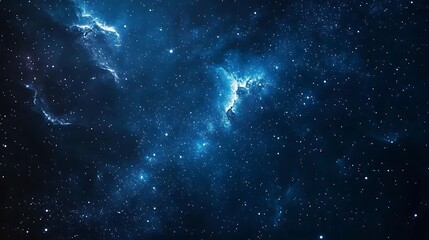 Space Galaxy Night Sky With Cosmic Clouds ,Universe science astronomy. Illustration Background