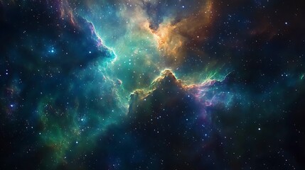 Fototapeta premium Space Galaxy Night Sky With Cosmic Clouds ,Universe science astronomy. Illustration Background