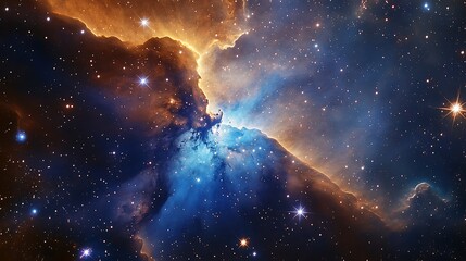 Obraz premium Space Galaxy Night Sky With Cosmic Clouds ,Universe science astronomy. Illustration Background